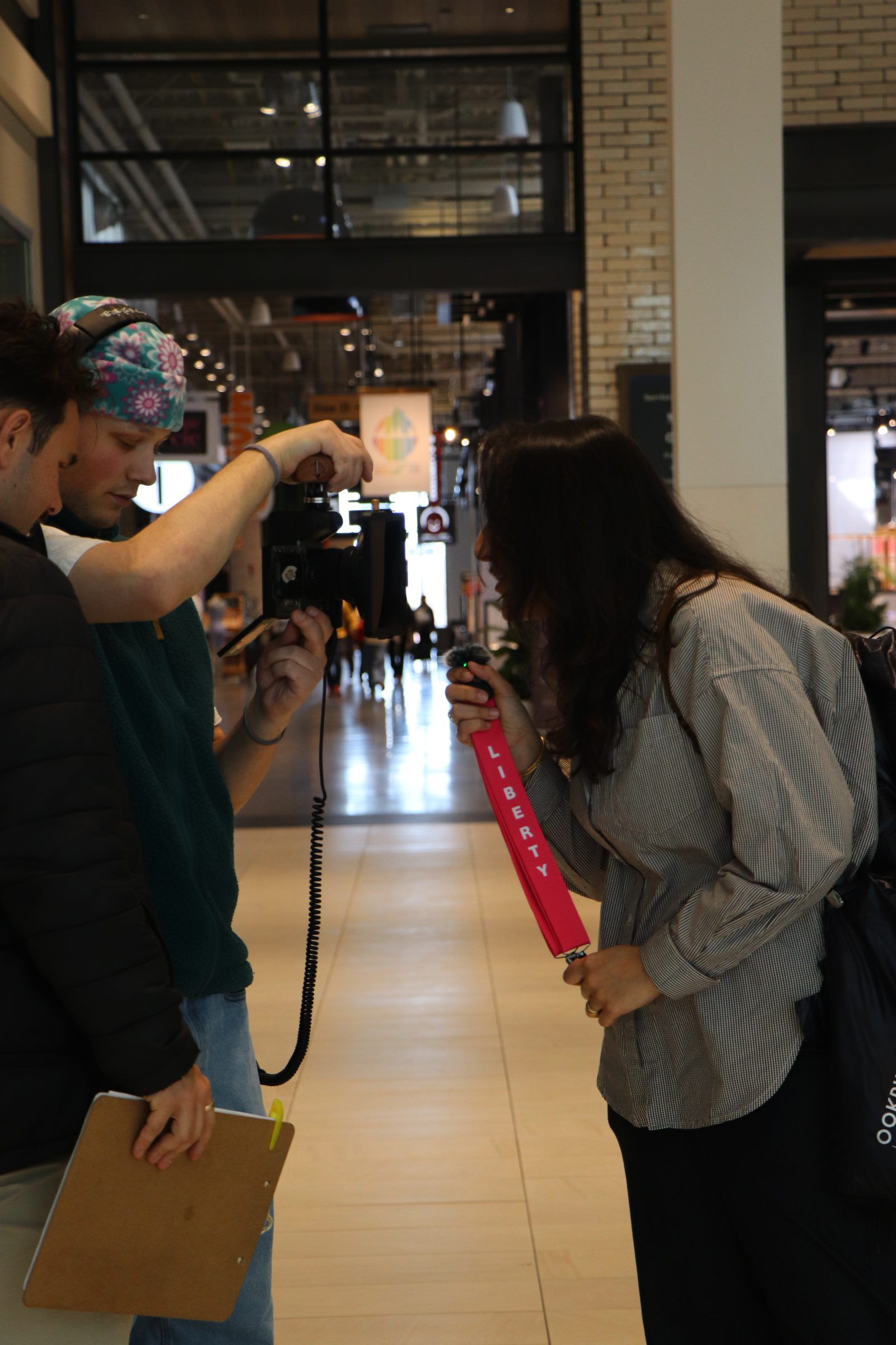 L’équipe EVO Marketing en tournage pour MyLiberty