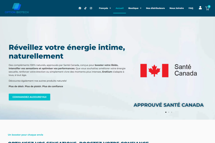 Projet Option Biotech
