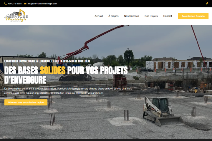 Projet Services Montérégie