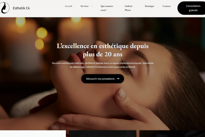 Projet Esthétik CK