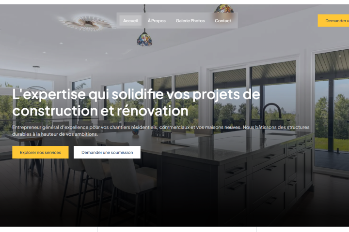 Projet Construction Patrick Brochu